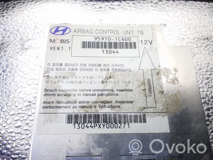 Hyundai Getz Sterownik / Moduł Airbag 959101C600