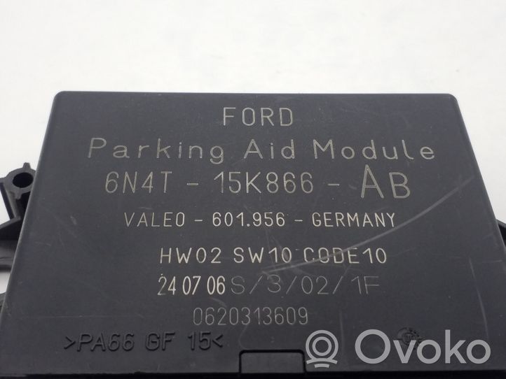 Ford Focus Pysäköintitutkan (PCD) ohjainlaite/moduuli 6N4T15K866AB
