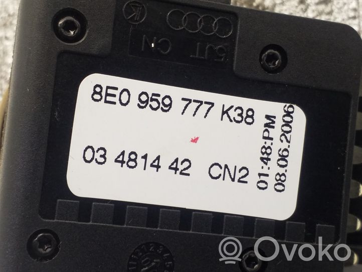 Audi Q7 4L Interruptor de control del asiento 8E0959777