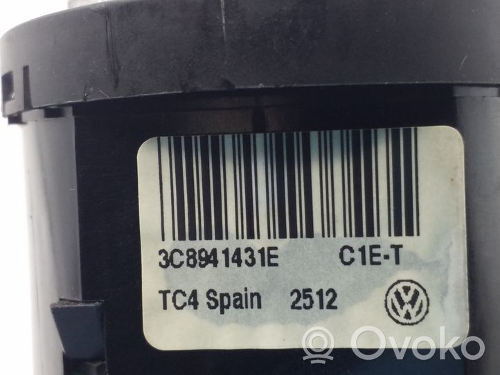 Volkswagen PASSAT CC Przełącznik świateł 3C8941431E