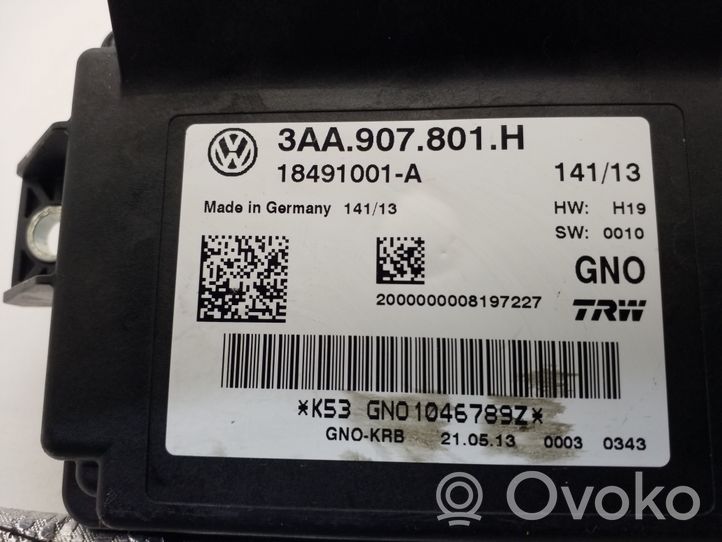 Volkswagen Tiguan Module de commande de frein à main 3AA907801H