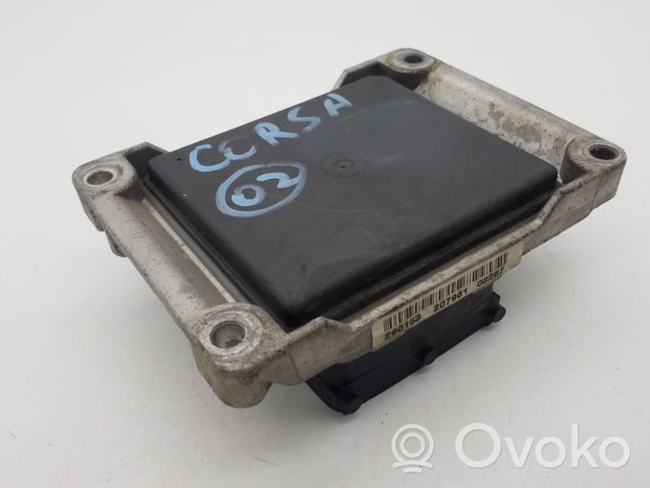 Opel Corsa C Centralina/modulo motore ECU 55350549