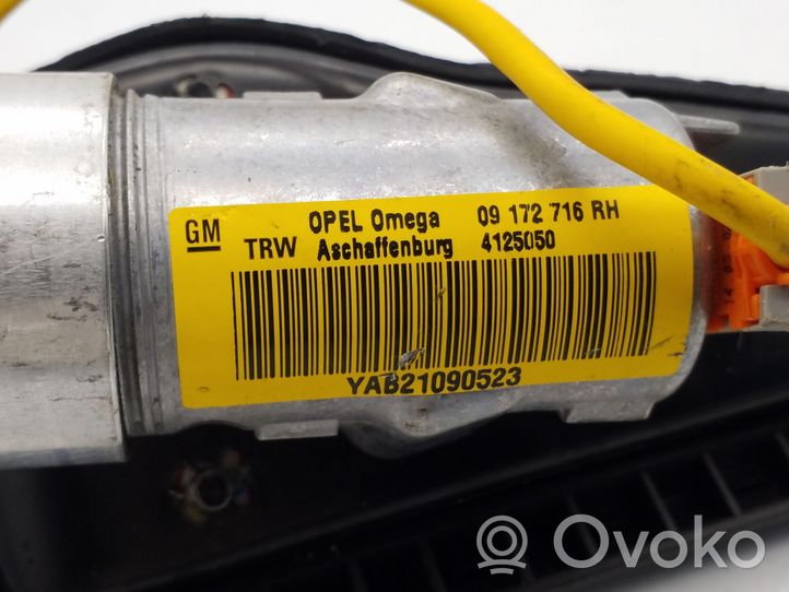 Opel Omega B1 Seat airbag 09172716