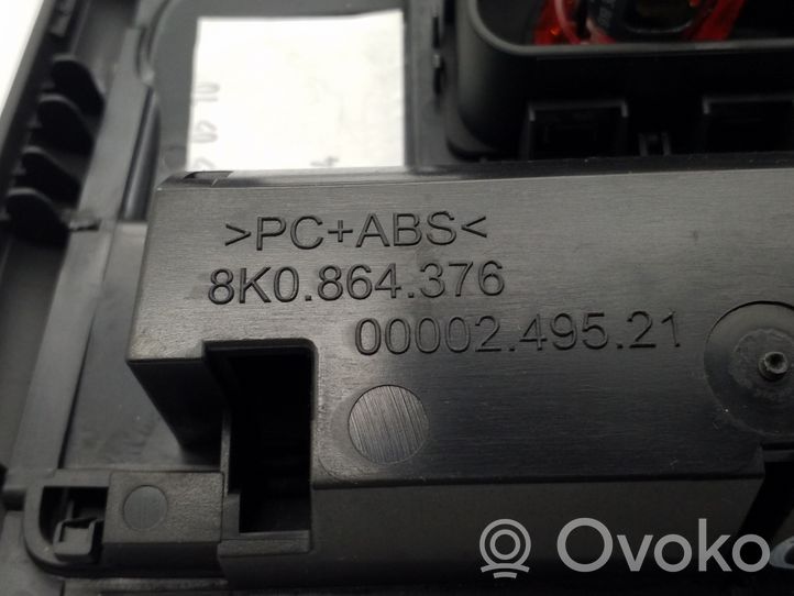 Audi A4 S4 B8 8K Altri elementi della console centrale (tunnel) 8K0864376