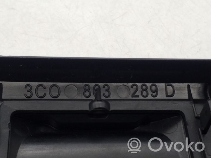 Volkswagen PASSAT CC Other center console (tunnel) element 3C0863289D