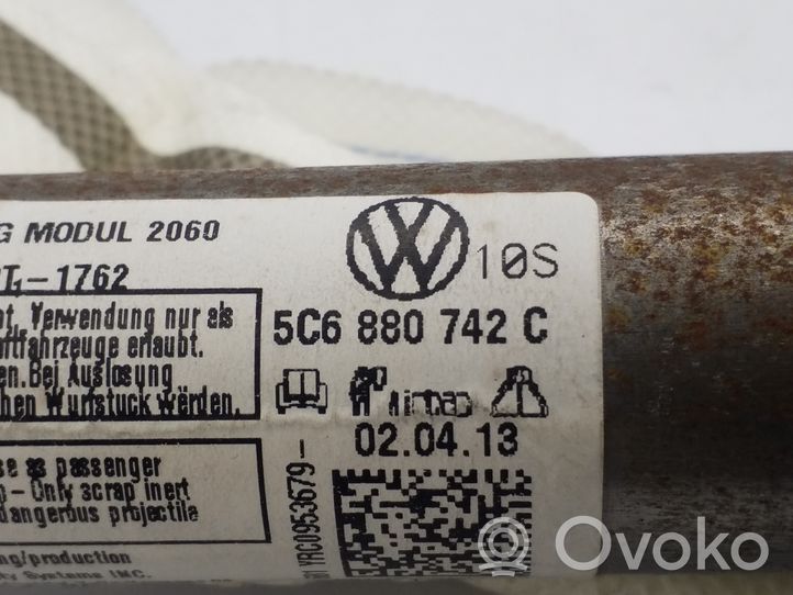 Volkswagen Jetta VI Airbag de toit 5C6880742C