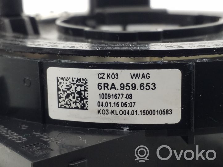 Skoda Rapid (NH) Innesco anello di contatto dell’airbag (anello SRS) 6RA959653