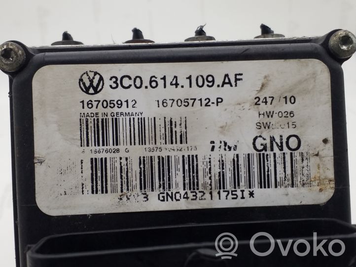 Volkswagen PASSAT CC ABS-pumppu 3C0614109AF
