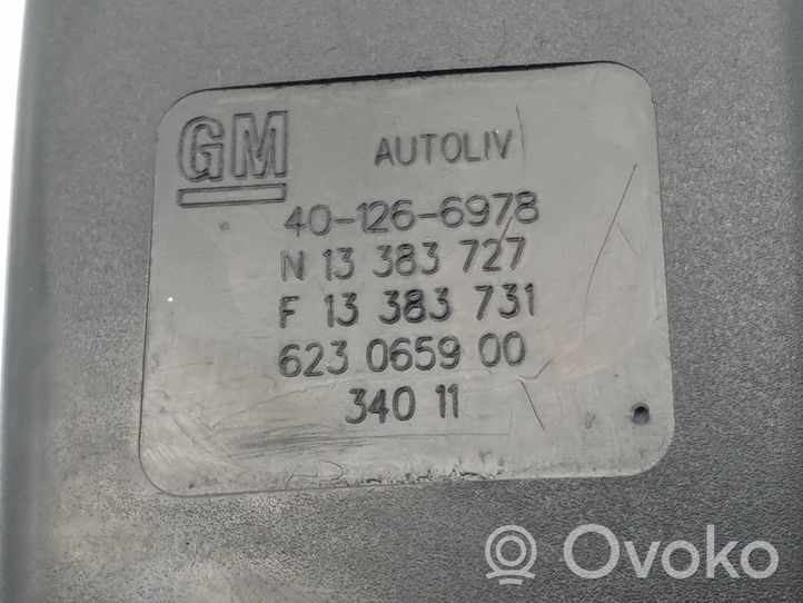 Opel Zafira C Boucle de ceinture de sécurité avant 13383727