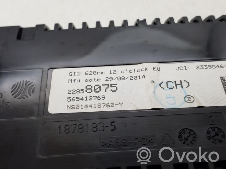 Opel Zafira C Monitor / wyświetlacz / ekran 22858075