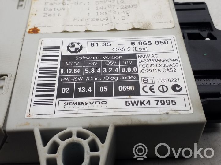 BMW 5 E60 E61 Module confort 6965050