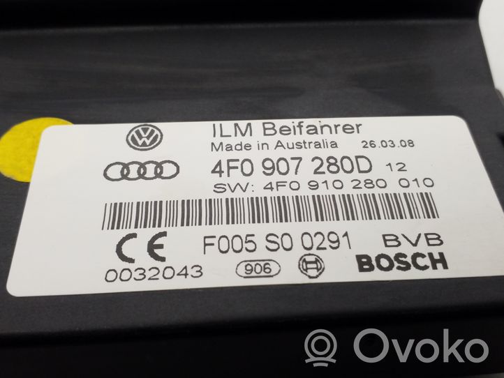 Audi Q7 4L Unité de contrôle à bord d'alimentation 4F0907280D