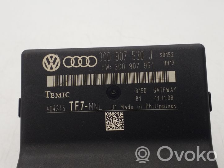 Volkswagen PASSAT CC Modulo di controllo accesso 3C0907530J