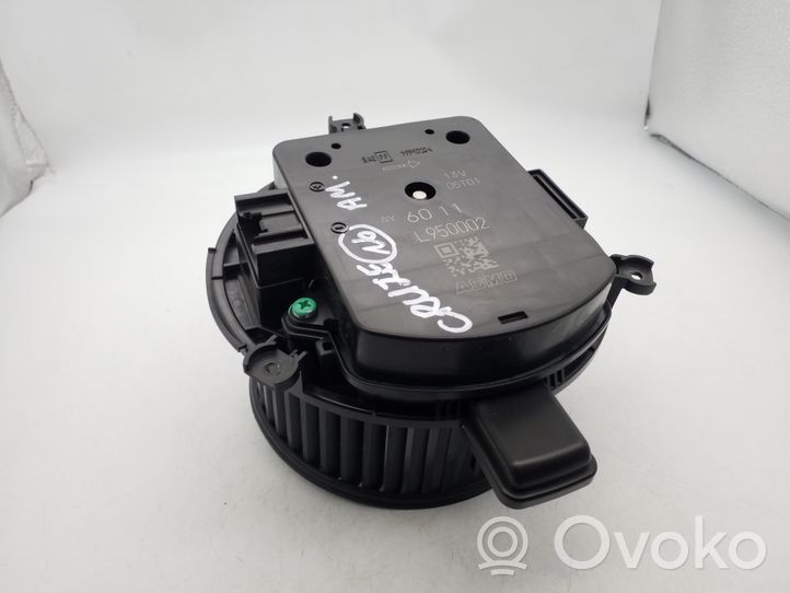 Chevrolet Cruze II Ventola riscaldamento/ventilatore abitacolo 84541461