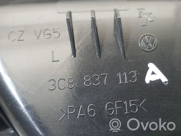 Volkswagen PASSAT CC Klamka wewnętrzna drzwi 3C8837113A