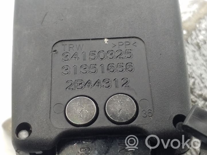 Volvo S60 Cintura di sicurezza posteriore 34150325