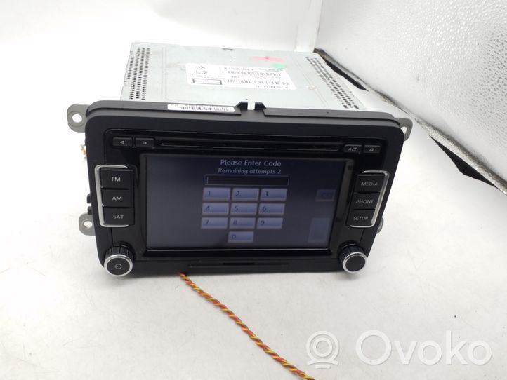 Volkswagen Tiguan Radio/CD/DVD/GPS-pääyksikkö 1K0035188F