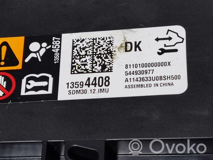 Opel Mokka Sterownik / Moduł Airbag 13594408