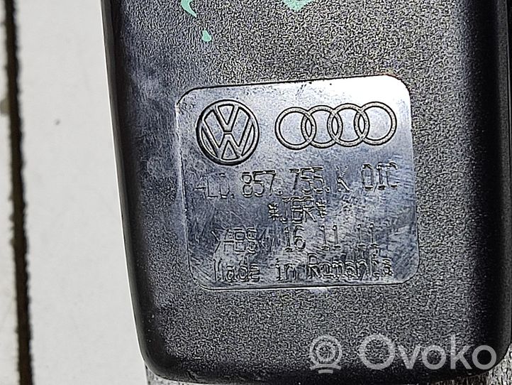 Audi Q7 4L Klamra przedniego pasa bezpieczeństwa 4L0857755K