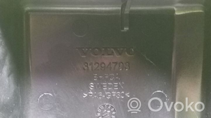 Volvo C30 Couvercle de boîtier de batterie 31294793