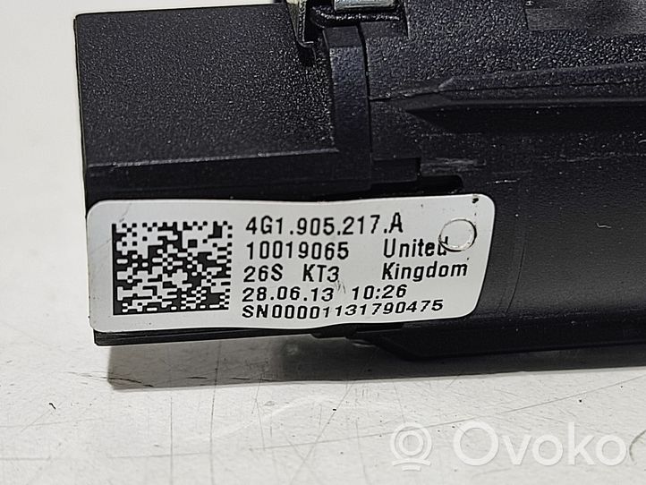 Audi A6 C7 Bouton poussoir de démarrage du moteur 4G1905217A