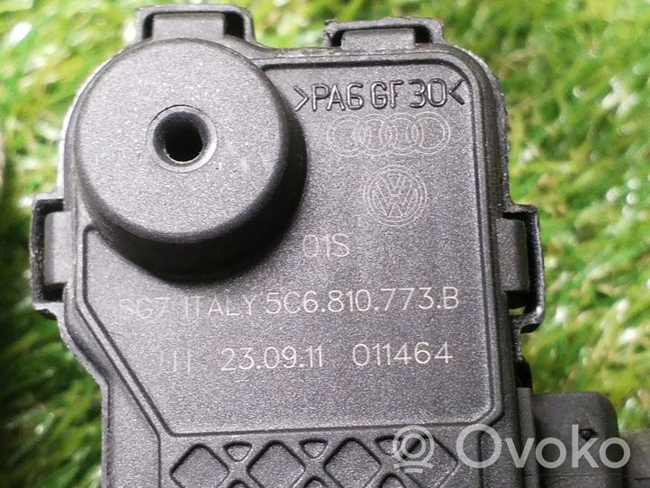 Volkswagen Jetta VI Fuel tank cap lock motor 5C6810773B