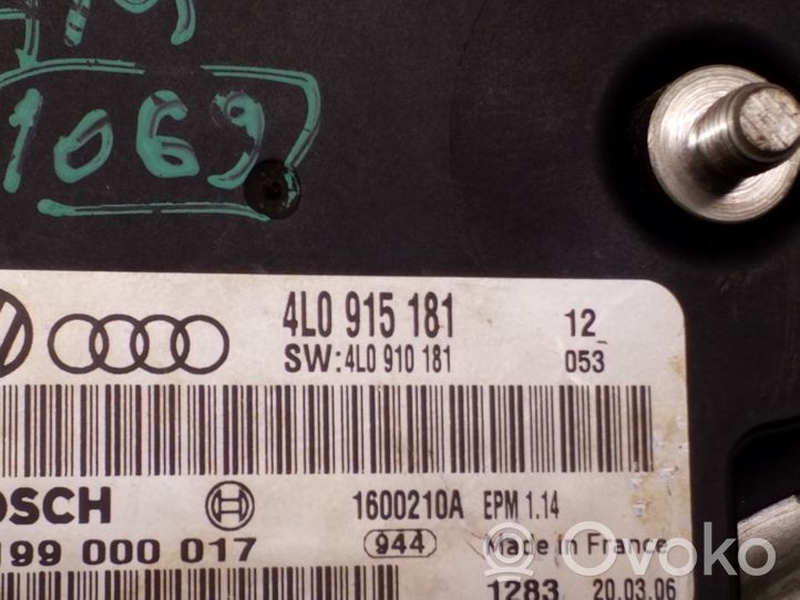 Audi Q7 4L Kiti valdymo blokai/ moduliai 4L0915181