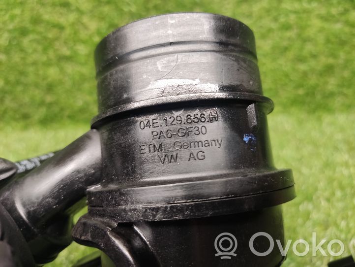 Volkswagen Jetta VI Turbo air intake inlet pipe/hose 04E129656H