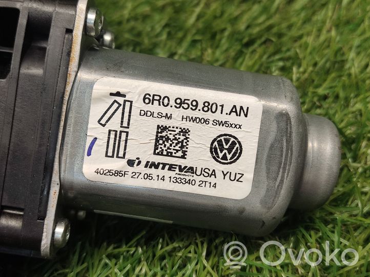 Volkswagen Jetta VI Mechaninis priekinio lango pakėlimo mechanizmas 6R0959801AN