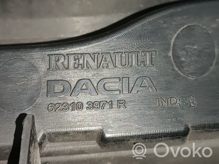 Dacia Sandero Griglia superiore del radiatore paraurti anteriore 623103971R