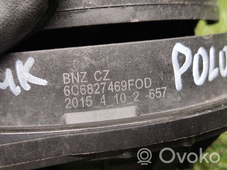 Volkswagen Polo V 6R Atidarymo rankenėlė galinio dangčio (išorinė) 6C6827469