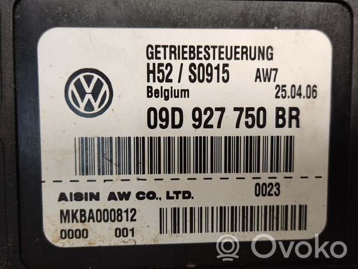 Audi Q7 4L Sterownik / Moduł skrzyni biegów 09D927750BR