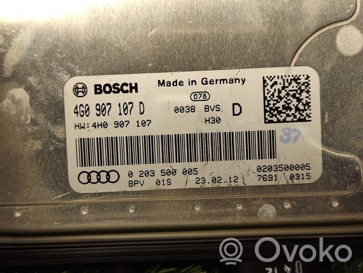 Audi A6 S6 C7 4G Centralina/modulo telecamera 4G0907107D