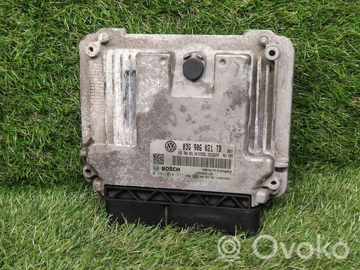 Skoda Octavia Mk2 (1Z) Centralina/modulo motore ECU 03G906021TB