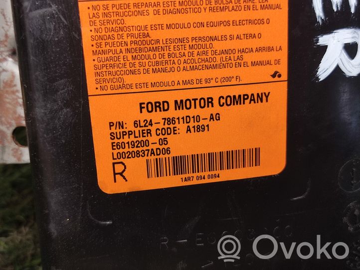 Ford Explorer Sėdynės oro pagalvė 6L2478611D10AG