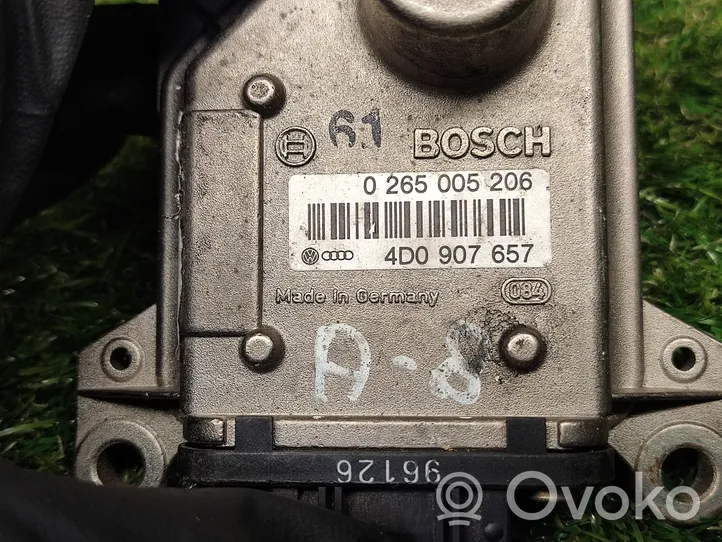 Audi A8 S8 D2 4D ESP acceleration yaw rate sensor 4D0907657