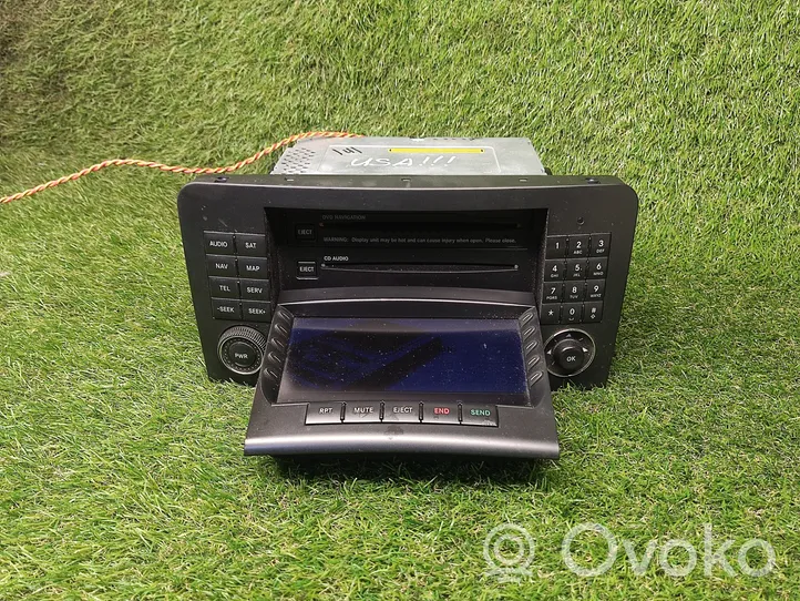 Mercedes-Benz ML W164 Unità principale autoradio/CD/DVD/GPS A1648200679