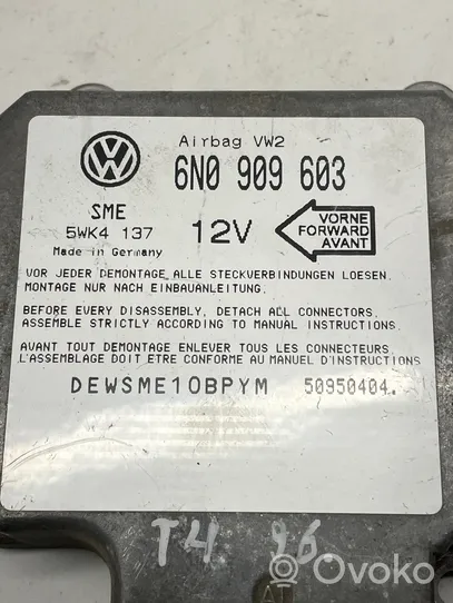 Volkswagen Multivan T4 Sterownik / Moduł Airbag 6N0909603