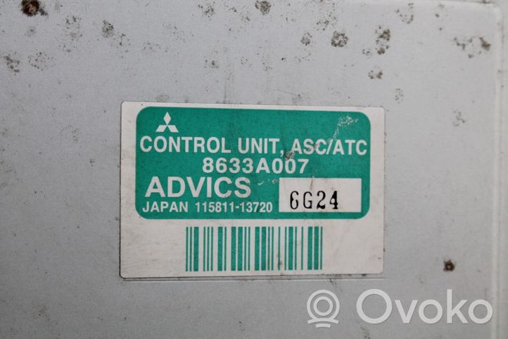 Mitsubishi Pajero Autres unités de commande / modules 8633A007