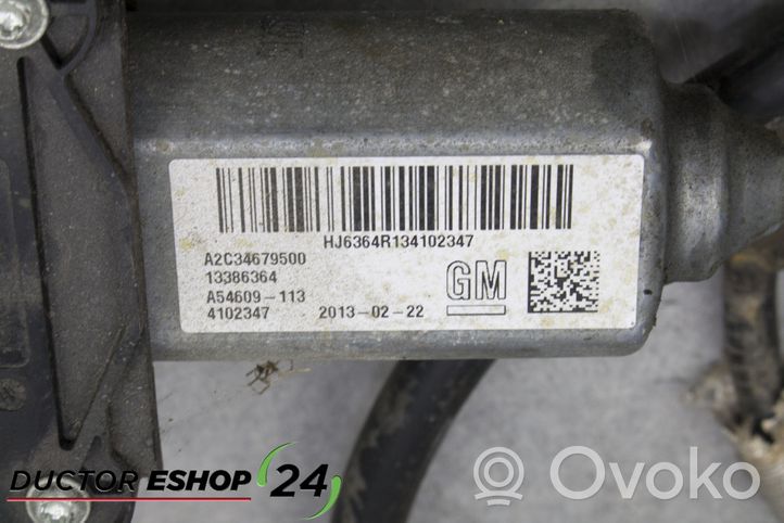 Opel Meriva B Käsijarru pysäköintijarrun moottori 13386364