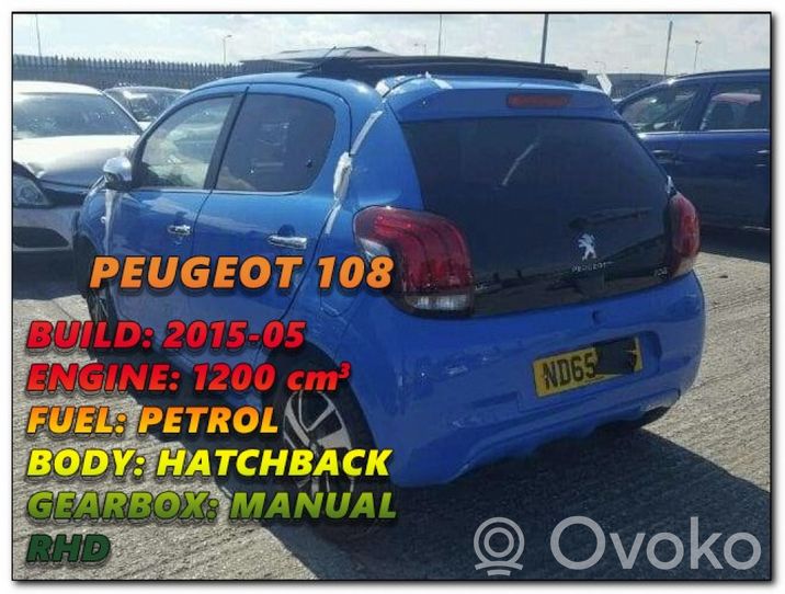 Peugeot 108 Autres pièces intérieures 554040H010B0