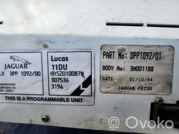 Jaguar XJ X300 Sensore d’urto/d'impatto apertura airbag D091002