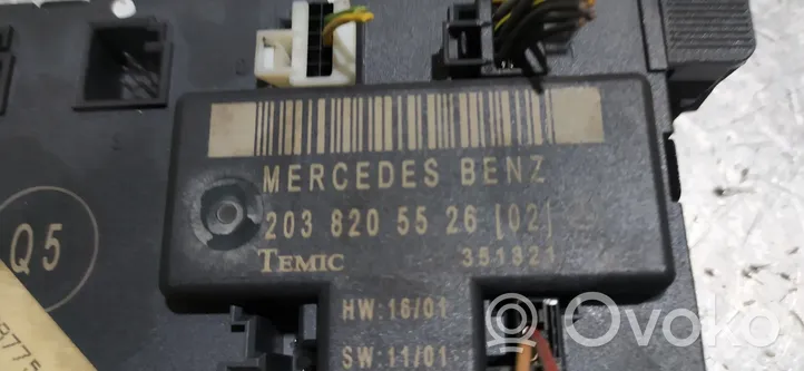 Mercedes-Benz C W203 Autres unités de commande / modules 2038205526
