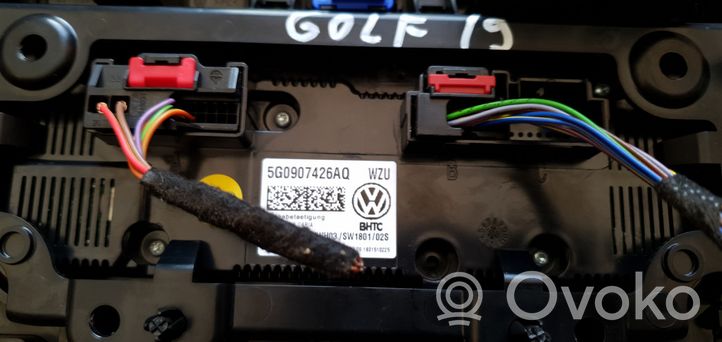 Volkswagen Golf Sportsvan Interior fan control switch 