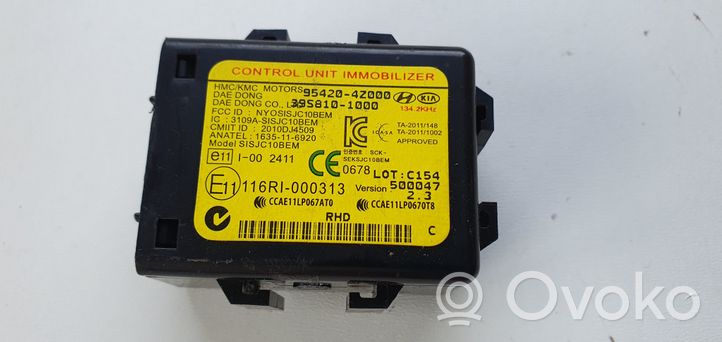 Hyundai Santa Fe Immobilizer control unit/module 