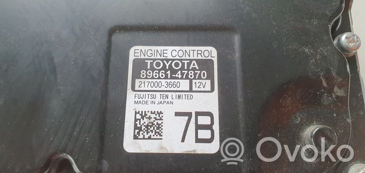 Toyota Prius (XW50) Блок управления двигателем ECU 