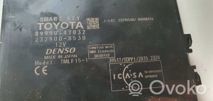 Toyota Prius (XW50) Module de contrôle sans clé Go 