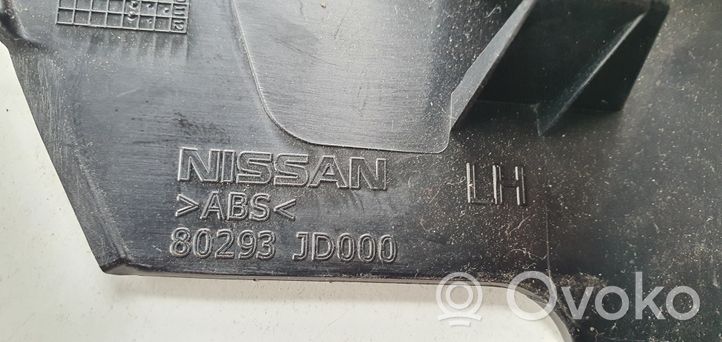 Nissan Qashqai+2 Отделка стекла передней двери 