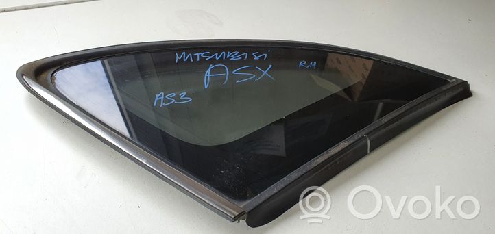 Mitsubishi ASX Vetro del deflettore posteriore 