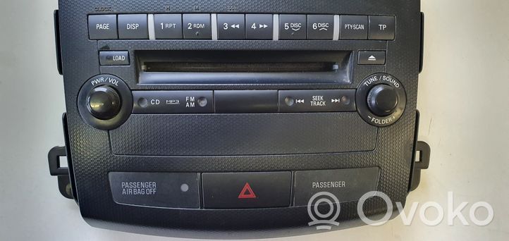 Mitsubishi Outlander Radio / CD/DVD atskaņotājs / navigācija 
